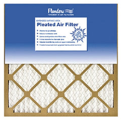 AAF/Flanders 81555.011420 14" x 20" x 1" Basic Pleated 60 Day Disposable Furnace Air Filter MERV 6