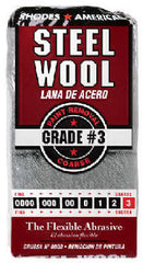 Homax 10121113 12 pack #3 Coarse Steel Wool Pads - Quantity of 12