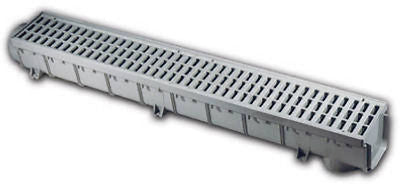 NDS Pro-Series 864G  39.75" x 5" Light Traffic Channel Grate & Drain Kit - Quantity of (6)