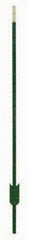 Midwest Air Tech 901174AB 5' Green Steel Studded Tee "T" Fence Posts - Quantity of 5