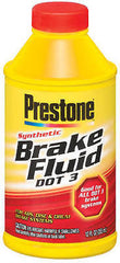 (6) PRESTONE  AS400 12 ounce DOT 3 SYNTHETIC HEAVY DUTY BRAKE FLUID
