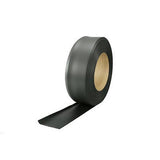M D Bldg. 75457 4" x 120' Black Vinyl Wall Base Cove Moulding in Bulk Roll - Quantity of 1