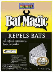 Bonide 876 4 pack Bat Magic All Natural Non Toxic Bat Repellent for Indoors