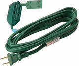 Master Electrician 09451ME 6' Foot 16/2 SPT-2 Green Vinyl Cube Tap Extension Cord - Quantity of 4