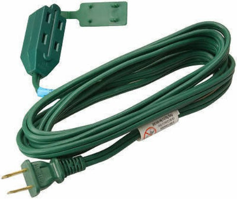 Master Electrician 09451ME 6' Foot 16/2 SPT-2 Green Vinyl Cube Tap Extension Cord - Quantity of 4