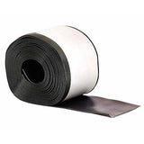 M D Bldg 93146 4" x 20' Black Vinyl Self Stick Wall Base Cove Moulding Bulk Roll - Quantity of 1