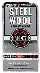 Homax 10121100 12 pack #00 Very Fine Steel Wool Pads - Quantity of 12