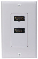 Audiovox DH201EV HDMI Dual In Wall Receptacle Plates