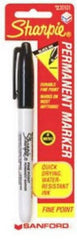 SANFORD SHARPIE 30101PP Original Fine Point Permanent Black Marker Pens - Quantity of 96