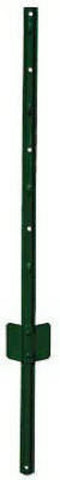 Midwest Air 901150A  6' Green Light Duty U Style 14 Gauge Steel Fence Posts - Quantity of 5