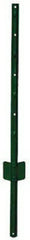 Midwest Air 901150A 6' Green Light Duty U Style 14 Gauge Steel Fence Posts