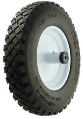 8" flat free wheelbarrow tire