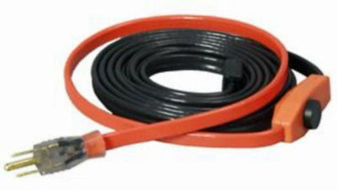 Easy Heat AHB-124 24' Automatic Pipe Heating Freeze Protection Cable With Thermostat - Quantity of 4