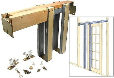 L E Johnson 153068PF 3' x 6' 8" Universal 1-3/8" or 1-3/4" Pocket Door Frame