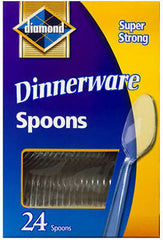 clear plastic spoon