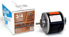Dial Mfg 2205 3/4 HP 115V 1 Speed Evaporative Swamp Cooler Replacement Motor - Quantity of 1
