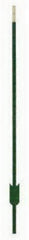 Midwest Air Tech 901177AB 7' Green Steel Studded Tee "T" Fence Posts - Quantity of 5