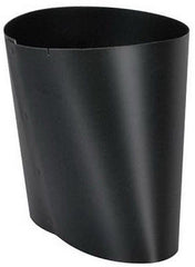 Imperial Mfg # BM0037 6" 6" 24 Gauge Black Oval To Round Stove Pipe Adapter