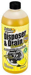 Scotch 1501 1 Liter Lemon Scent Instant Power Disposer & Drain Cleaner