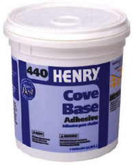 Henry 12111 #440 Gallon Rubber or Vinyl Cove Base Moulding Adhesive Glue