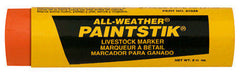(72) Laco / Markal 61024 Orange All Weather PaintStik Livestock Marker