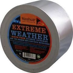 (8) rolls Nashua #330 652064B 3" x 50 YD Silver Extreme Weather HVAC Foil Tape