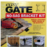 Homax 80099 Easy Gate Steel Construction No-Sag Bracket Kit for Doors / Gates - Quantity of 1