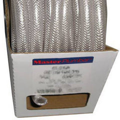 Samar 10033PTV 3/8" ID x 0.594" OD x 100' Clear Braided Reinforced PVC Hose - Quantity of 3 rolls