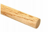 Madison Mill 432550 1/4" x 36" Oak Wood Dowel Rods - Quantity of 75