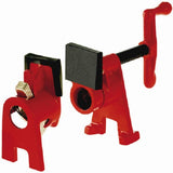 Bessey Tools BPC-H34 3/4" "H" Style Woodworking Pipe Clamp With High Base - Quantity of 4