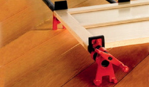 Bessey Tools BPC-H34 3/4" "H" Style Woodworking Pipe Clamp With High Base - Quantity of 2