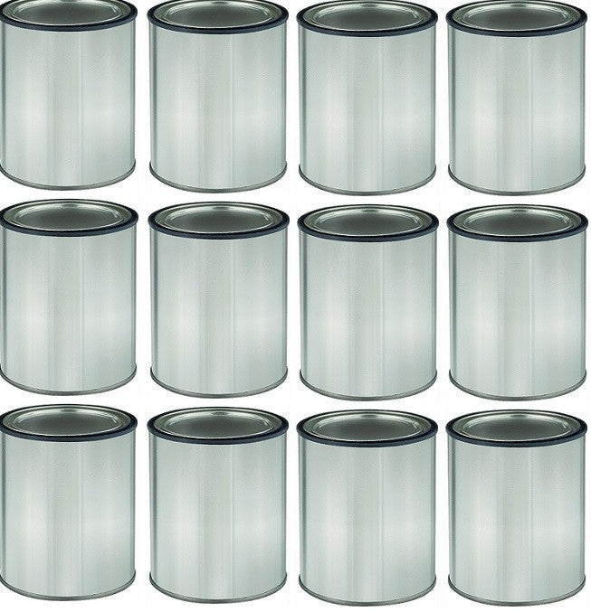 True Value 540545 Empty Paint Can, Silver, 1 qt - 56 pack