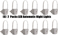 (6) sets Safety 1st / Dorel HS202 2 Pack LED Cool To Touch Automatic Night Lights