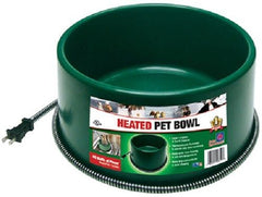 Farm Innovators P-60 1-1/2 Gallon 60W Green Heated Pet Water Bowl 