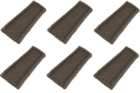 Suncast SBR24 Brown Decorative Gutter Downspout Splash Blocks - Quantity of 8