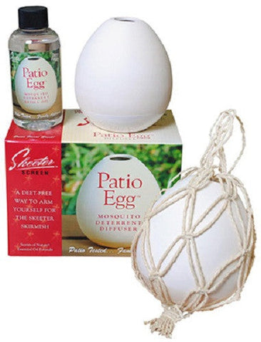 Skeeter Screen 90600 4 oz Patio Egg Deet Free Mosquito Repellent Diffuser - Quantity of 5