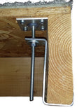 Squeak Ender 2084 Hardwood Floor / Subfloor Squeak Eliminator Bracket Kit - Quantity of 1