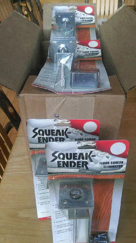 Squeak Ender 2084 Hardwood Floor / Subfloor Squeak Eliminator Bracket Kit - Quantity of 36