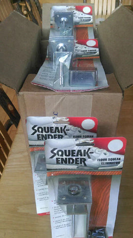 Squeak Ender 2084 Hardwood Floor / Subfloor Squeak Eliminator Bracket Kit - Quantity of 14