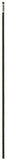 Miracle Gro SMG12198W 2 pack 4' / 48" Green Plastic Coated Metal Plant Stakes - Quantity of 30 (2) packs