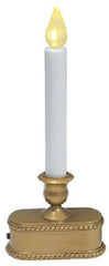 Sylvania V1533-88 9" Battery Operated Gold LED Window Candle