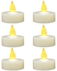 Sylvania V24301 6 Pack Of Battery Operated LED Tealight Candles