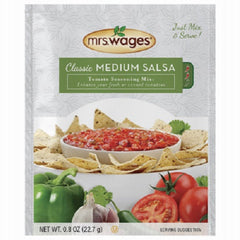 Mrs. Wages W579-H6425 0.8 oz Medium Instant Salsa Seasoning Mix For Canning